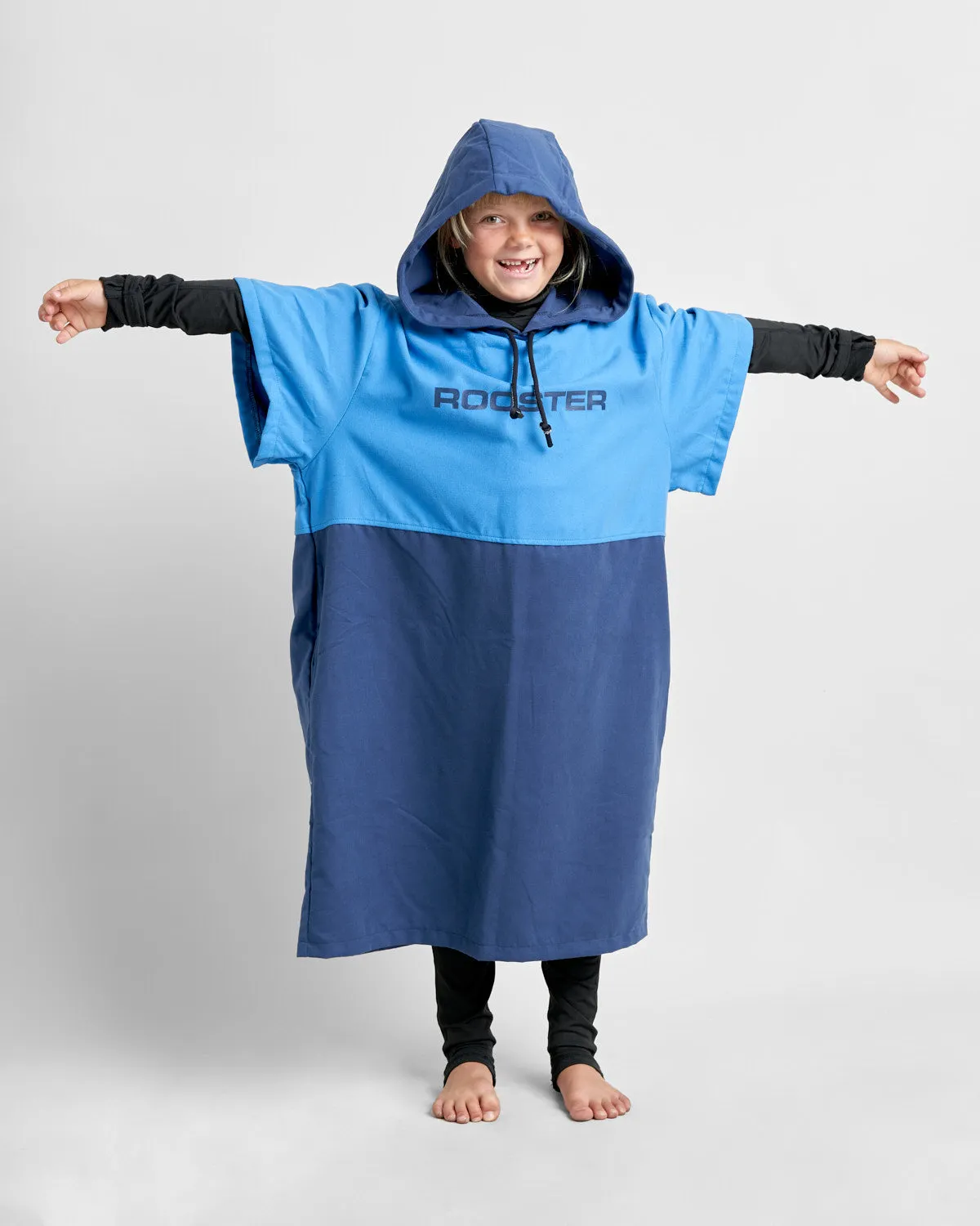 Junior Microfibre Quick Dry Poncho-J, image 3