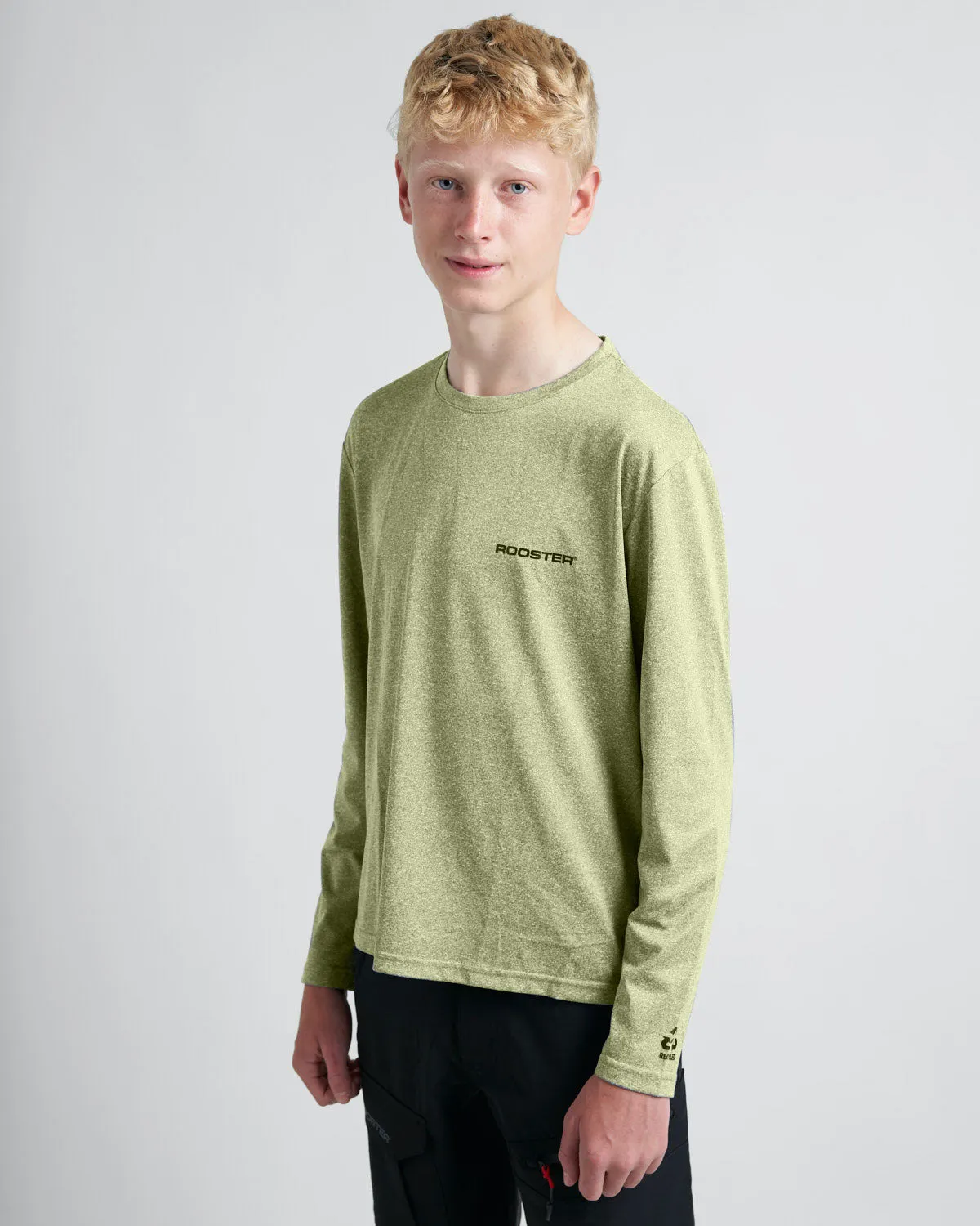 Junior Quick Dry UVF 50+ Tech T-Shirt Long Sleeved, image 7