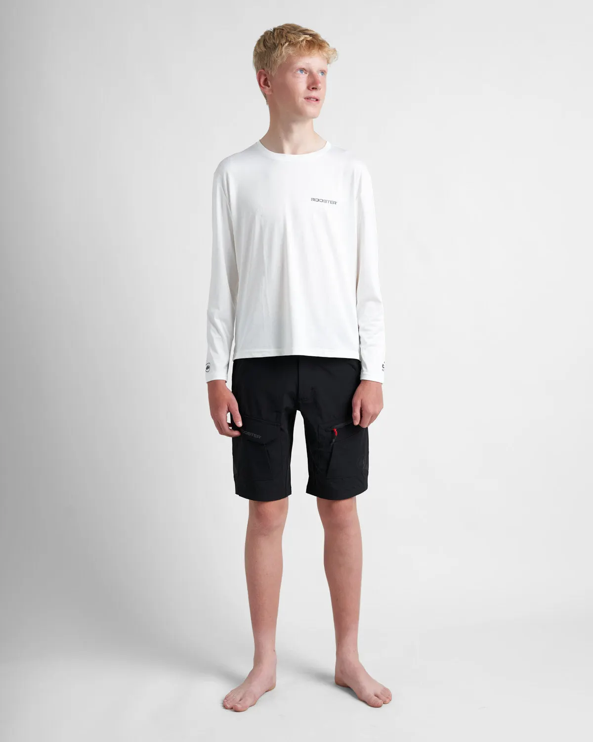 Junior Quick Dry UVF 50+ Tech T-Shirt Long Sleeved, image 10