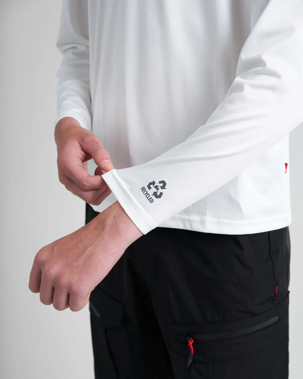 Junior Quick Dry UVF 50+ Tech T-Shirt Long Sleeved, image 12