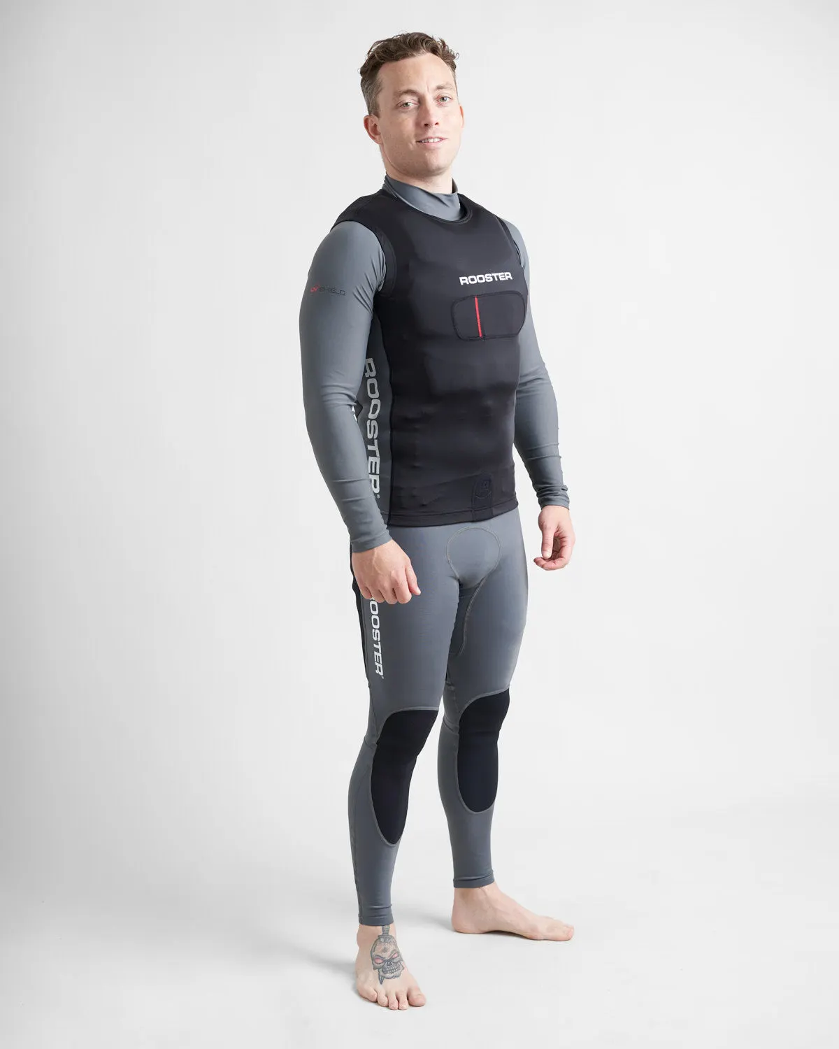 Pro Compression Bib for Harness with Safety Knife Pocket, image 6