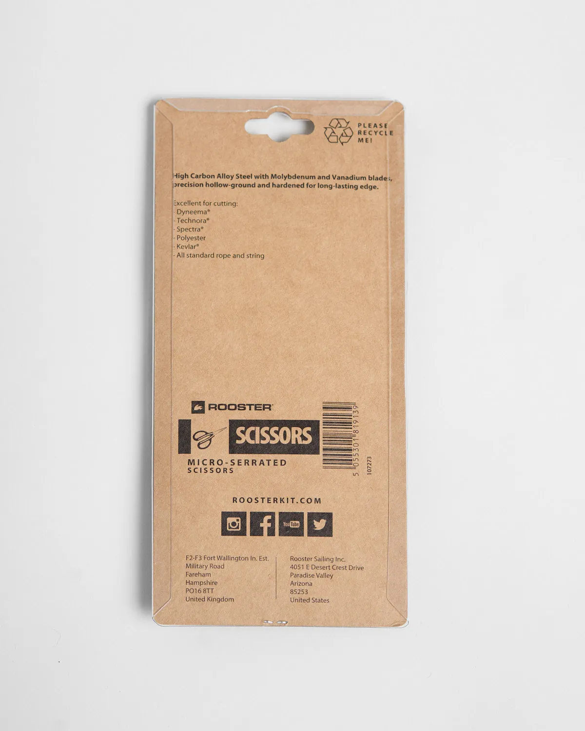 Rooster Micro Serrated Scissors, image 6