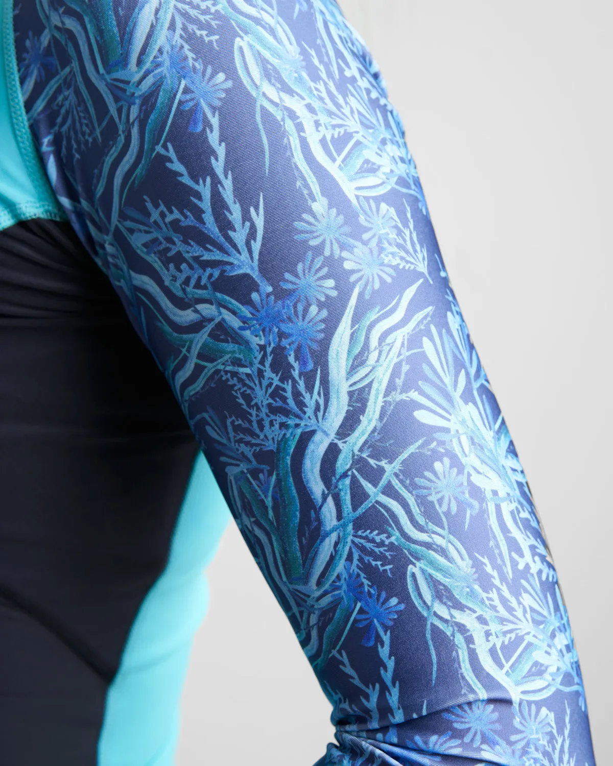 Women's Rash Top-Long Sleeved- SEAGRASS, image 4