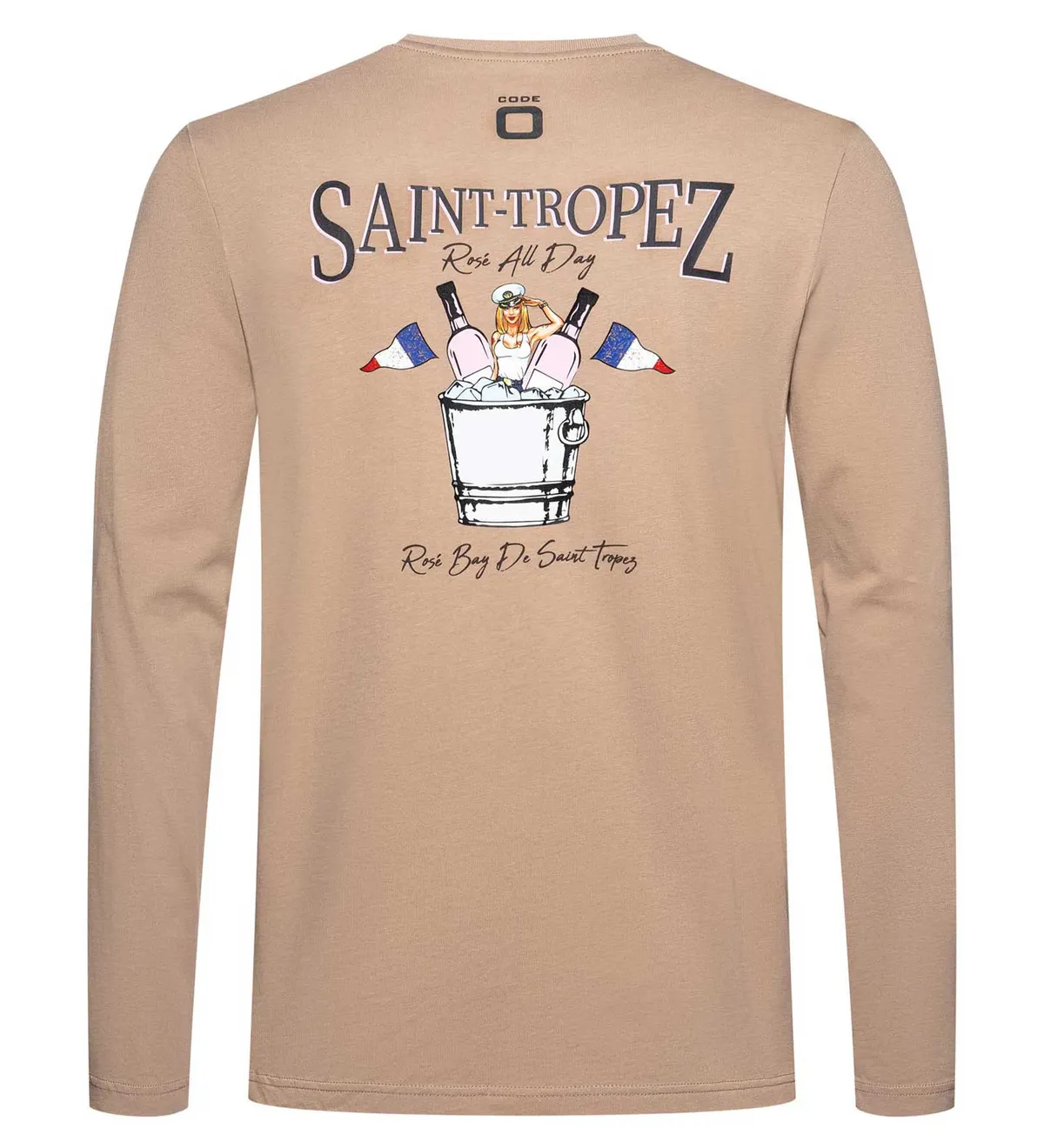 Long-Sleeve T-Shirt Men Rosé all Day, image 3