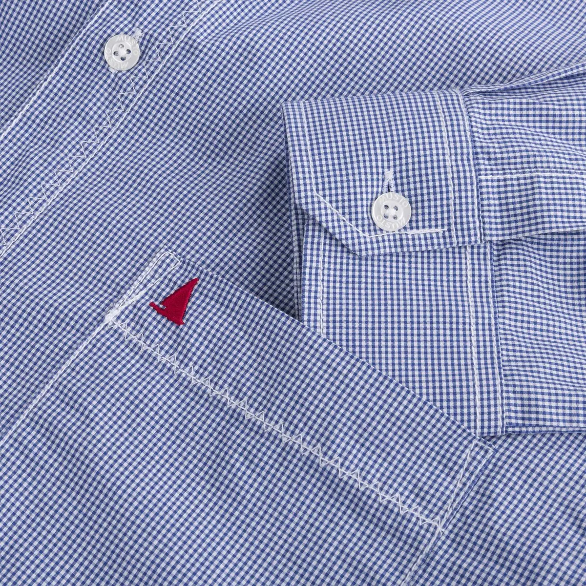 MENS CHARLESTON MINI GINGHAM SHIRT, image 3