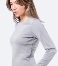 Womens UVActive Long Sleeve Top - Grey
