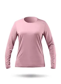 Womens UVActive Long Sleeve Top - Pink