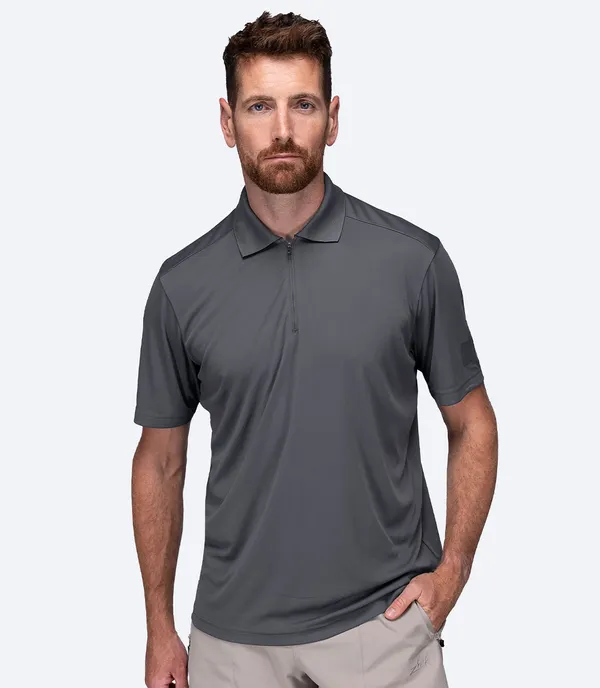 UVActive S/S Polo Mens  - Slate