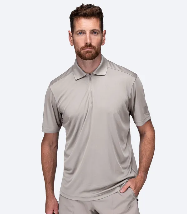 UVActive S/S Polo Mens - Stone