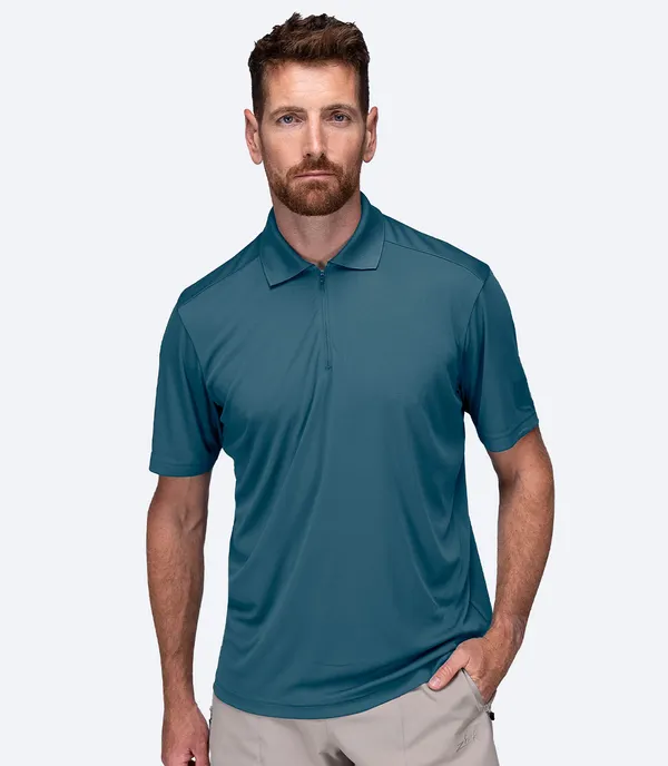 UVActive S/S Polo Mens - Deep Teal