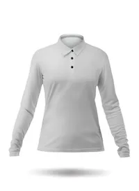 Women's ZhikDry LT Long Sleeve Polo - Ash