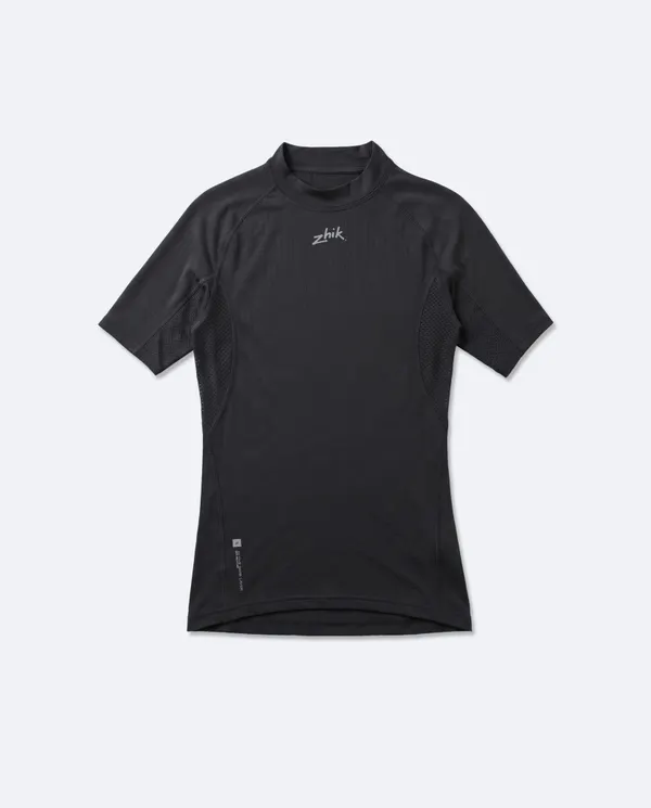 Active Base Layer Top S/S Womens - Black
