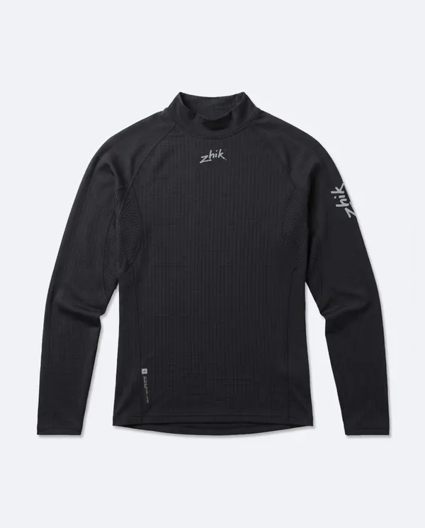 Active Base Layer Top L/S Mens  - Black