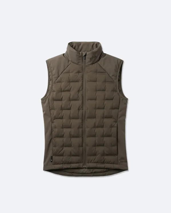 Cell Hybrid Gilet Womens - Major Brown