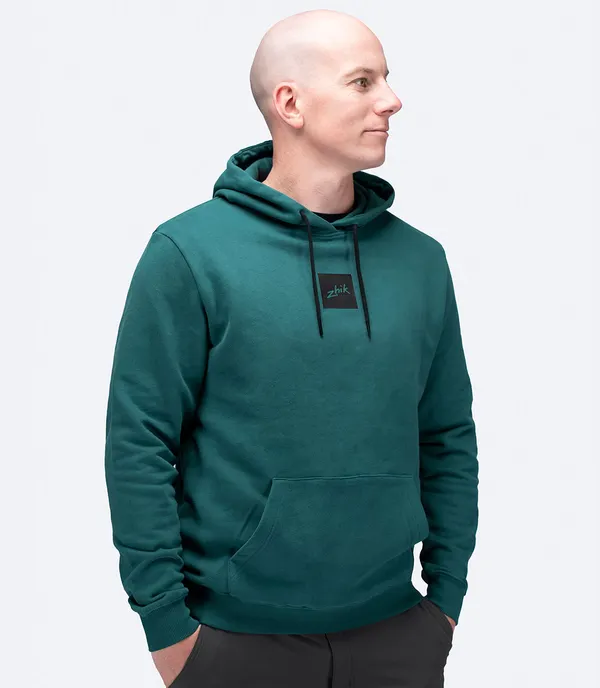 Carbon Hoodie Mens - Deep Teal