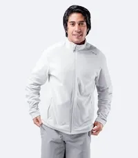 Mens Platinum Full Zip Fleece Jacket