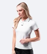 Womens Elite Polo - White