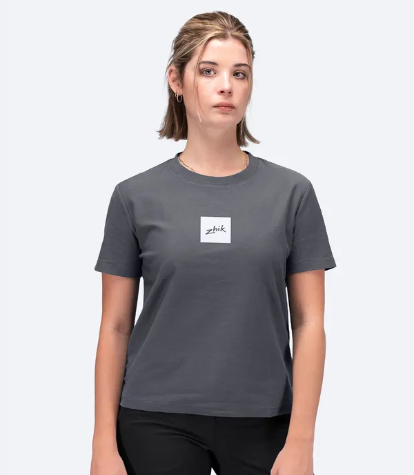 Carbon Tee Womens - Slate