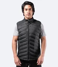 Mens Black Cell Insulated Vest