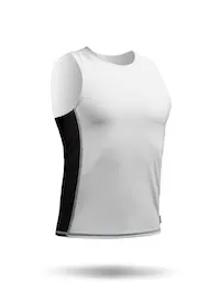 Spandex Vest - White