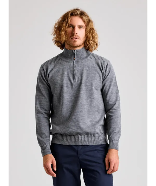 SEAWOOL HALF-ZIP