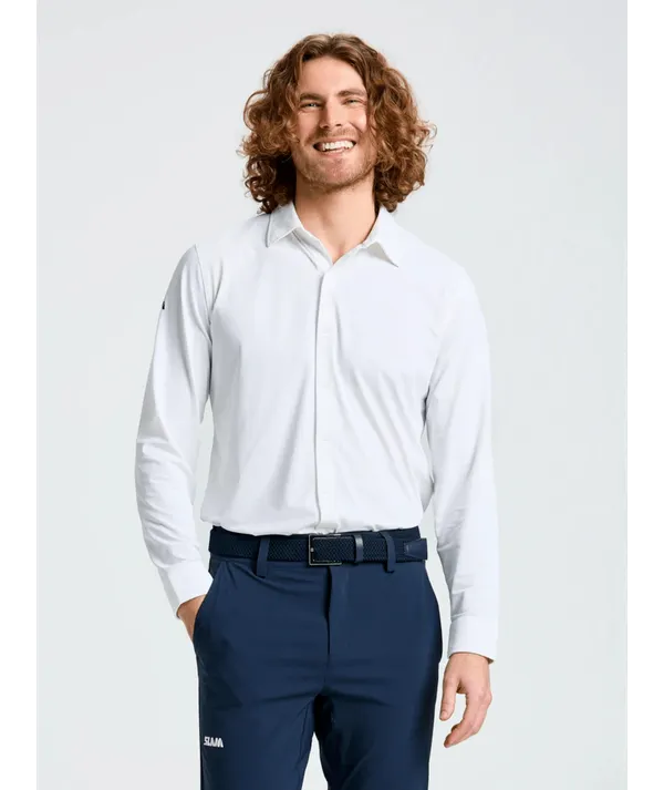 TECH PIQUE SHIRT LS