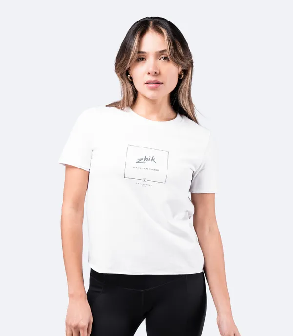 Women's Composite Print Cotton tee
