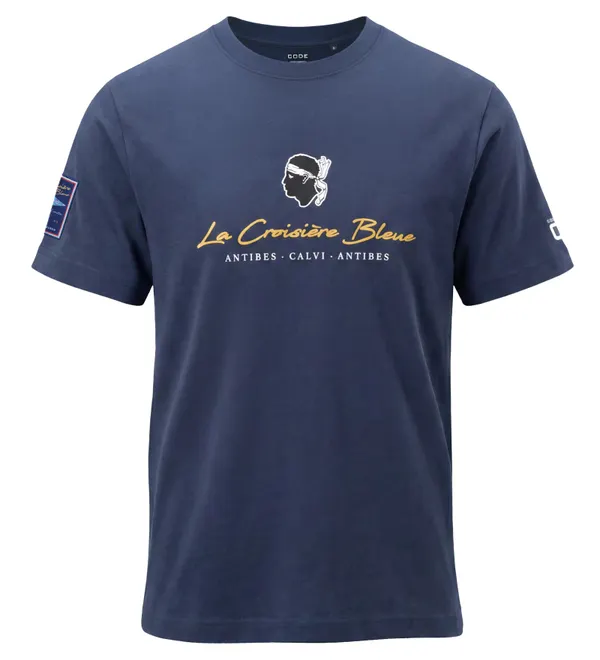 T-Shirt Men Croisière Bleue