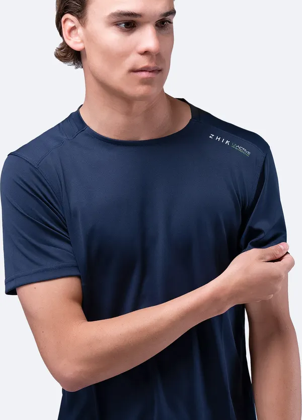 Mens UVActive Short Sleeve Top - Navy