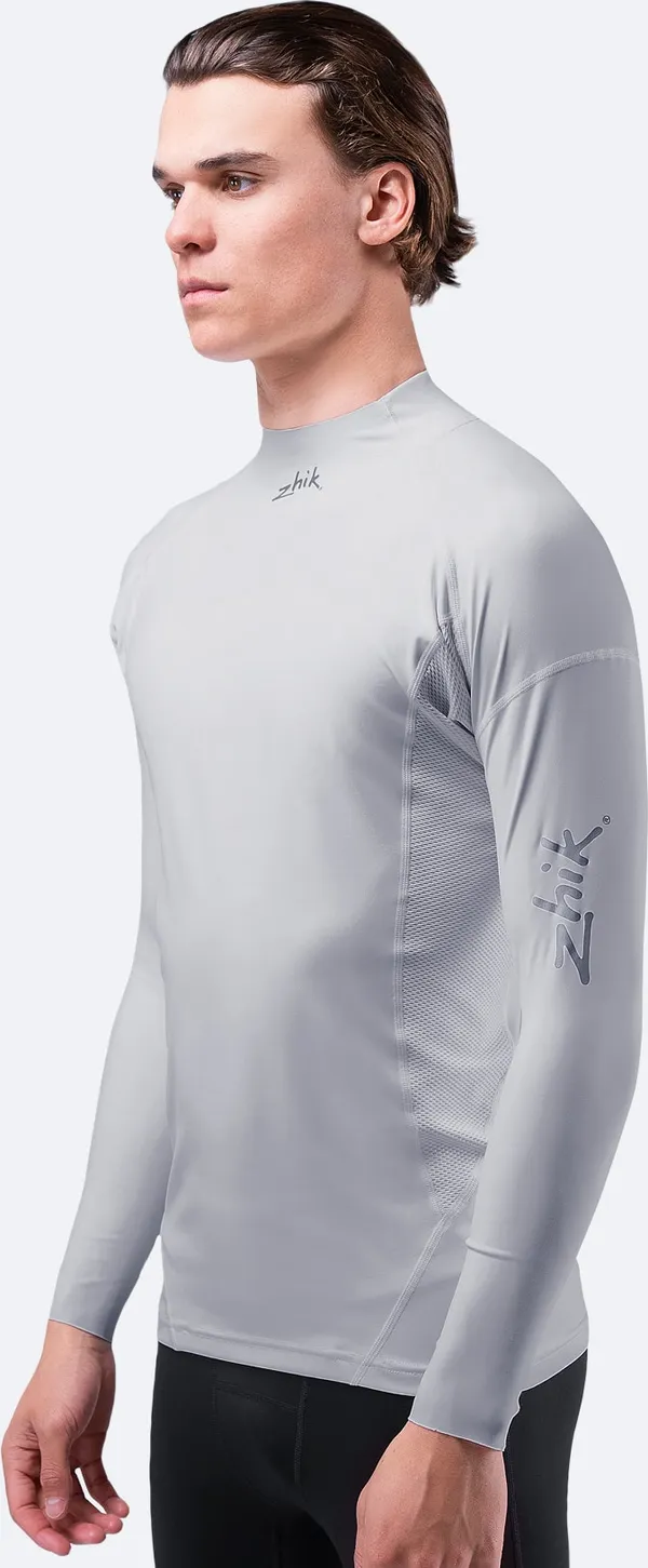 Mens Platinum Eco Spandex Long Sleeve Top