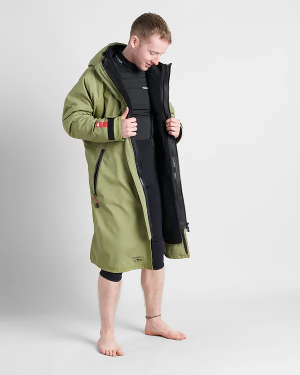 Aquafleece Robe - KHAKI