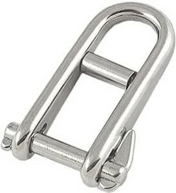 Halyard Shackle with locking pin and Bar