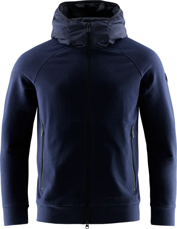Merino Zip Hood