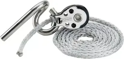 Dinghy Clew Hook — 16mm Block