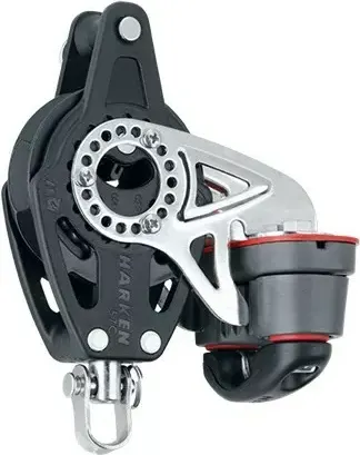 57mm Ratchet Block — Swivel, Becket, Cam Cleat