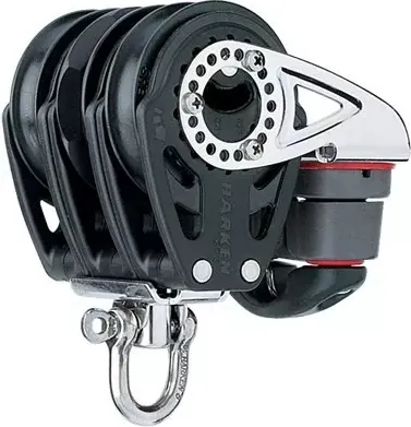 57mm Triple Ratchet Block — Swivel, Cam Cleat