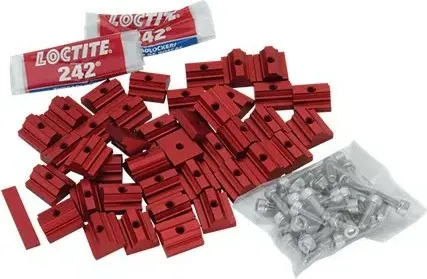 26mm Switch Track Mounting Kit - Flat Mast Groove