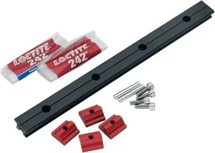 26mm Switch System Gate Track Mounting Kit — Flat Mast Groove