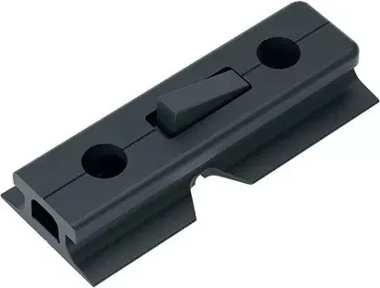 40mm T-Track Endstop — Push-Button