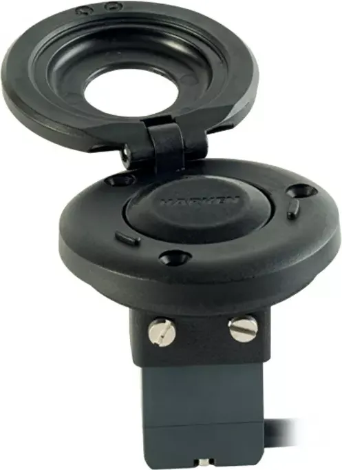 Black Waterproof Electronic Switch — Single-Function, Guard Top,…