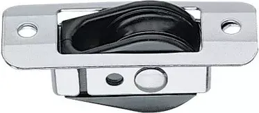 29mm Through-Deck Bullet Block — Stainless Steel Cover