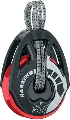 57mm T2™ Soft-Attach Ratchamatic® Block — Red Sheave