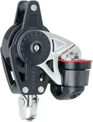 40mm Ratchet Block — Swivel, Becket, Cam Cleat