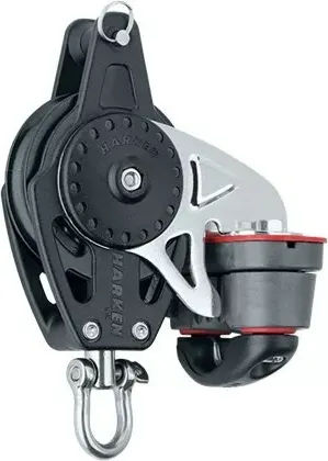 57mm Block — Swivel, Becket, Cam Cleat