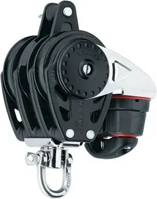 57mm Triple Ratchamatic® Block — Swivel, Becket, Cam Cleat