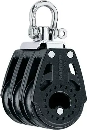 40mm Triple Block — Swivel