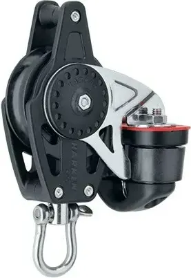 40mm Block — Swivel, Becket, Cam Cleat