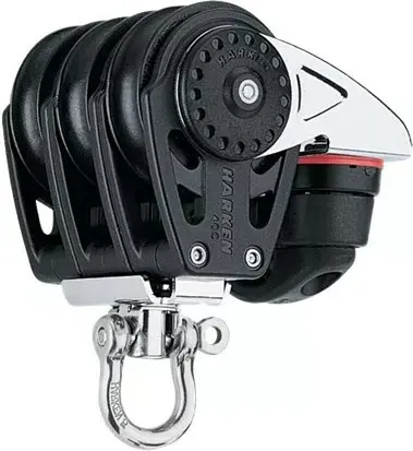 40mm Triple Block — Swivel, Cam Cleat