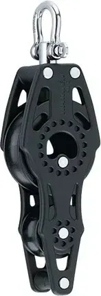 40mm Fiddle Block — Swivel, Becket