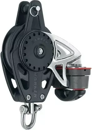 75mm Block — Swivel, Becket, Cam Cleat
